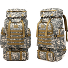 Военный Тактический Водонепроницаемый Штурмовой Рюкзак Большой Емкости U.S. Army M13P 70 л (Пиксель) - изображение 13