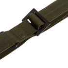 Тактический ремень нейлоновый поясной армейский для сумок и подсумок Blackhawk 125 х 3,5 см Оливковый АН5547 - изображение 3