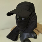 Кепка с защитой тактическая шляпа от УФ-лучей с защитой шеи от солнца рыболовная кепка ARCTERYX черная ( АН-1625) - изображение 3