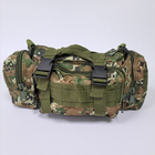 Прочная тактическая сумка через плечо мужская женская сумка военная через плечо Камуфляж TACTICAL PRO (ZK-12) - изображение 1