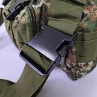 Прочная тактическая сумка через плечо мужская женская сумка военная через плечо Камуфляж TACTICAL PRO (ZK-12) - изображение 9
