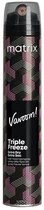 Професійний сухий лак Matrix Vavoom Triple Freeze Extra Dry для екстрафіксації з потрійним дифузором 300 мл