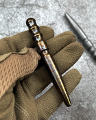 Титановая ручка-брелок для самозащиты Dioneer EDC молния - изображение 4