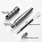 Титанова ручка-брелок для самозахисту Dioneer EDC блискавка - зображення 13
