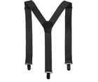 Підтяжки Mil-Tec 120см Чорні Hosentrager M.Clip Schwarz (13184002-120)
