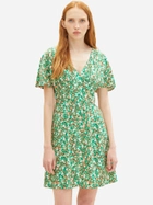 Платье короткое женское Tom Tailor L1036825002 L Зеленое (4066887642944) - изображение 3