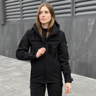 Куртка Pobedov Motive із липучками жіноча Чорний XL OWku2 878XLba - зображення 3