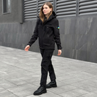 Куртка Pobedov Motive із липучками жіноча Чорний XL OWku2 878XLba - зображення 6