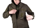 Чоловіча куртка soft shell olive, XL - изображение 5