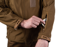 Чоловіча куртка soft shell coyote, XL - изображение 5