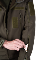 Чоловіча куртка soft shell olive, L, Softshell - зображення 4