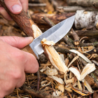Компактный охотничий Нож из Углеродной Стали Bushmate BPS Knives - Нож для рыбалки, охоты, походов - изображение 5
