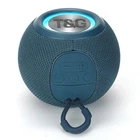 Bluetooth-колонка TG337 c RGB ПОДСВЕТКОЙ, speakerphone, радио, blue