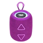 Bluetooth-колонка TG655 с RGB ПОДСВЕТКОЙ, speakerphone, радио, purple