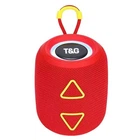 Bluetooth-колонка TG655 з RGB ПІДСВІЧУВАННЯМ, speakerphone, радіо, red