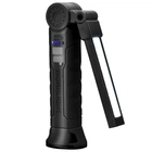 Фонарь аккумуляторный RIAS G52 с магнитом и подвесным крючком Black (3_04528)