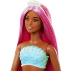  Lalka Syrenka Barbie Dreamtopia z różowymi włosami i czerwonym ogonem (0194735183708) - obraz 4