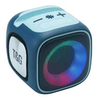 Портативная Bluetooth колонка TG359 7W с RGB подсветкой Blue