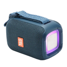 Портативна Bluetooth колонка TG339 5W з RGB підсвічуванням Blue