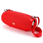 Портативна Bluetooth колонка TG534 SD IPX5 з ремінцем Red