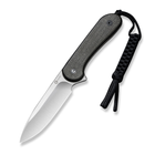 Нож классический Civivi Fixed Blade Elementum Black C2105B - изображение 1
