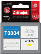Tusz Activejet do Epson T0804 Supreme 13.5 ml Yellow (AE-804N) - obraz 1