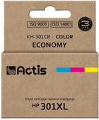 Картридж Actis для HP 301XL CH564EE Standard 21 мл Cyan/Magenta/Yellow (KH-301CR) - зображення 1
