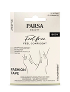 Стрічка для тіла Parsa Fashion Tape 27 штук Прозора (4001065866231) - зображення 1