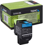 Тонер-картридж Lexmark 702 HC Cyan (70C2HC0) - зображення 1