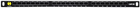 Panel krosowy Netrack 19" 0.5U Cat.5e 24xRJ45 do szafy/racka serwerowego (5908268777533) - obraz 1