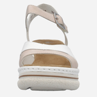 Sandały damskie na koturnie RIEKER 67702-80 38 24.8 cm Białe (4061811420629) - obraz 10
