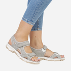 Жіночі сандалі для трекінгу RIEKER 68866-40 36 23.7 см Сірі (4061811313914) - зображення 2