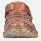 Sandały męskie skórzane RIEKER 03578-24 42 27.4 cm Brązowe (4061811310937) - obraz 13