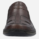 Sandały męskie skórzane RIEKER 05254-25 42 27.4 cm Brązowe (4061811319725) - obraz 10