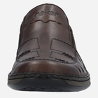 Sandały męskie skórzane RIEKER 05254-25 43 28 cm Brązowe (4061811319732) - obraz 10