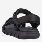 Sandały męskie trekkingowe RIEKER Evolution 20802-01 40 26.1 cm Czarne (4060596298645) - obraz 6
