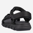 Sandały męskie trekkingowe RIEKER Evolution 20802-01 44 28.7 cm Czarne (4060596298683) - obraz 6