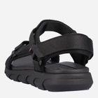 Sandały męskie trekkingowe RIEKER Evolution 20802-01 45 29.3 cm Czarne (4060596298690) - obraz 6