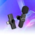 Петличный микрофон USB Type-C беспроводной для телефона петличка Earldom ET-MC3I