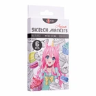 Набір маркерів Santi sketch Anime, 6 шт. (390550)