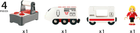Pociąg pasażerski Brio World Zdalnie sterowana (7312350335101) - obraz 3