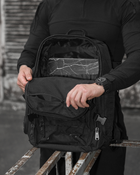Рюкзак тактический BEZET Soldier черный - onesize - изображение 15