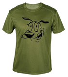 Футболка потоотводящая военная ВСУ с принтом "Смешная собака" в оливе M - изображение 1