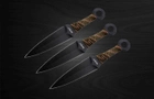 Ножі метальні (кунаї) посилені, комплект 3 в 1 GW 17865 - зображення 3