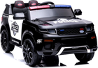 Електромобіль Azeno Electric Car Police SUV Чорний (5713570002736) - зображення 4
