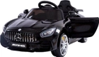 Samochód elektryczny Azeno Mercedes AMG GTR Czarny (5713570002224) - obraz 3