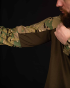 Осінньо - зимова футболка Ubacs - Мультикам із довгим рукавом XS - зображення 4