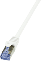 Патч-корд LogiLink PrimeLine Cat 6a SFTP 3 м White (CQ3061S) - зображення 1