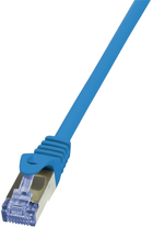 Patchcord LogiLink PrimeLine Cat 6a SFTP 3 m Blue (CQ3066S) - obraz 1