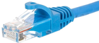 Патч-корд Netrack Cat 5e UTP 1 м Blue (BZPAT1UB)